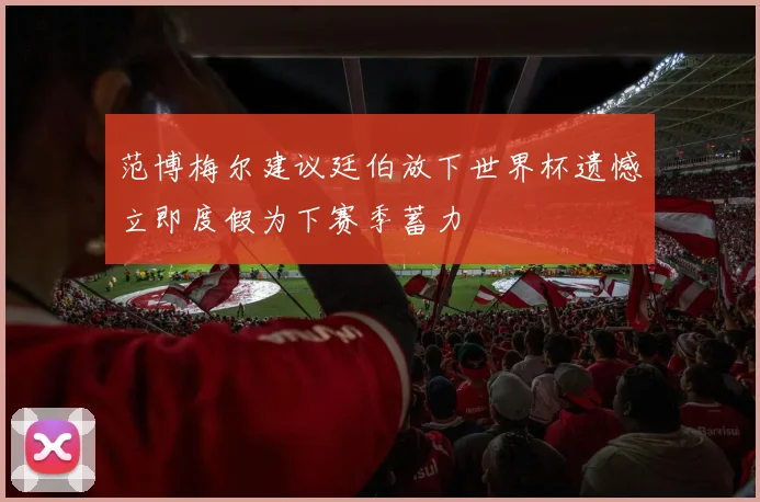 范博梅尔建议廷伯放下世界杯遗憾立即度假为下赛季蓄力